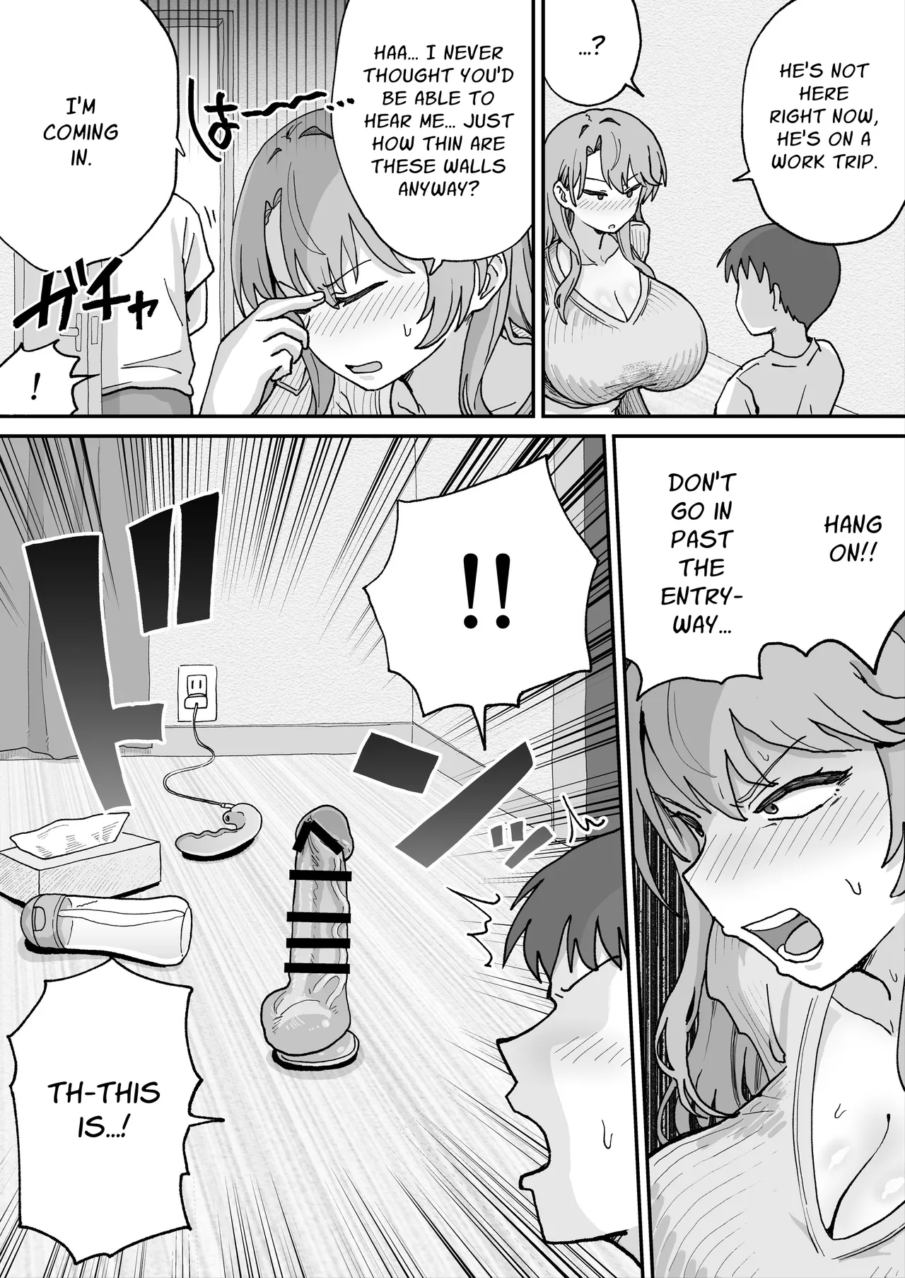 Onabare Shita Gal Mama wa Yokkyuu Fuman de Hatsujouchuu | Caught Masturbating, the Frustrated Gal Wife In Heat — preview page 6