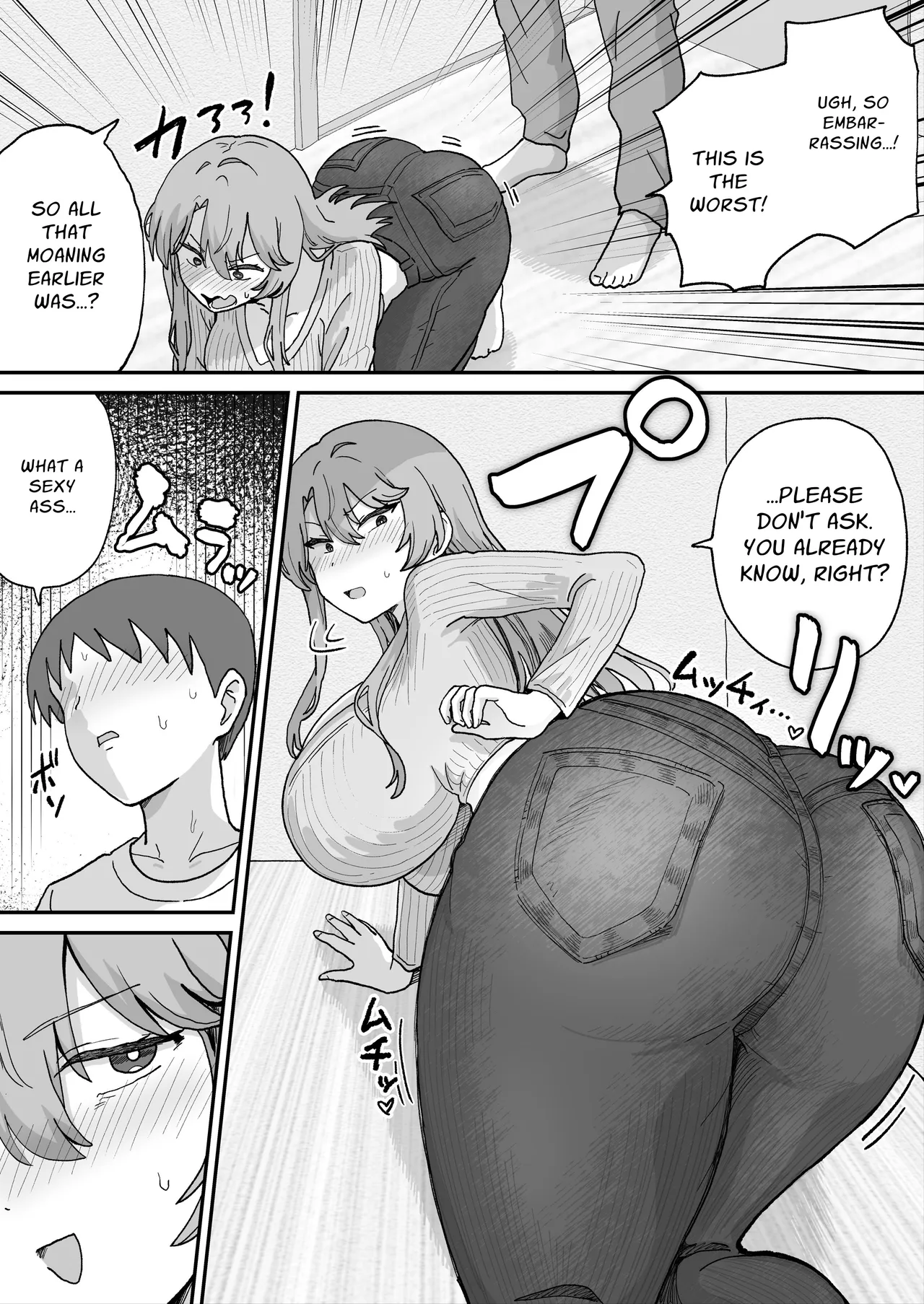 Onabare Shita Gal Mama wa Yokkyuu Fuman de Hatsujouchuu | Caught Masturbating, the Frustrated Gal Wife In Heat — preview page 7