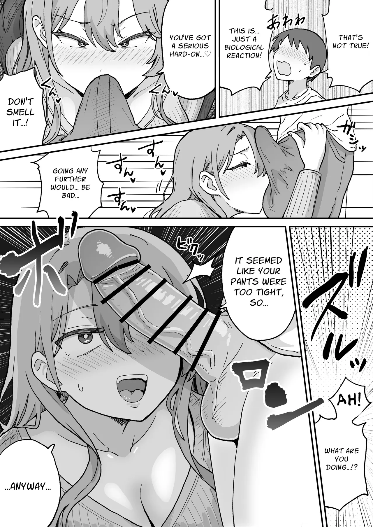 Onabare Shita Gal Mama wa Yokkyuu Fuman de Hatsujouchuu | Caught Masturbating, the Frustrated Gal Wife In Heat — preview page 9