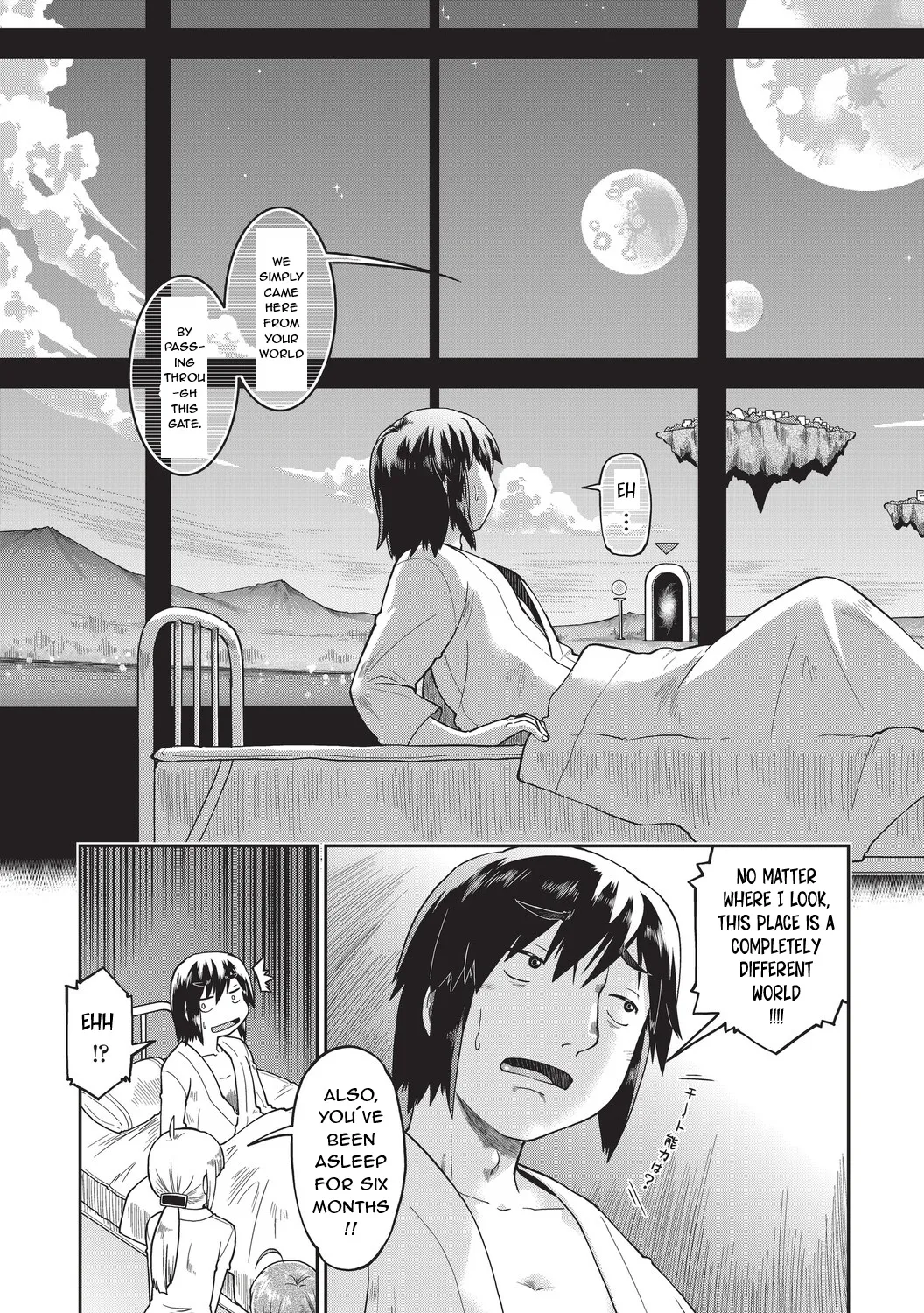 Isekainitenshitara Sokoha Ishuzoku JC Harem Deshita CH1 — preview page 12