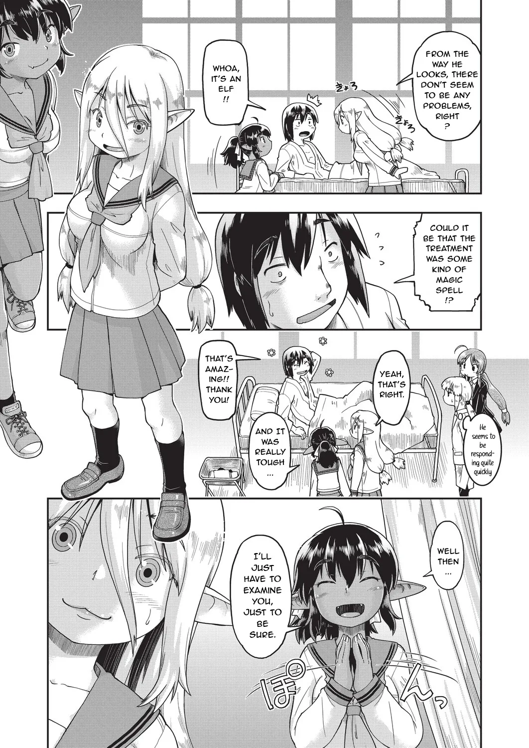 Isekainitenshitara Sokoha Ishuzoku JC Harem Deshita CH1 — preview page 14