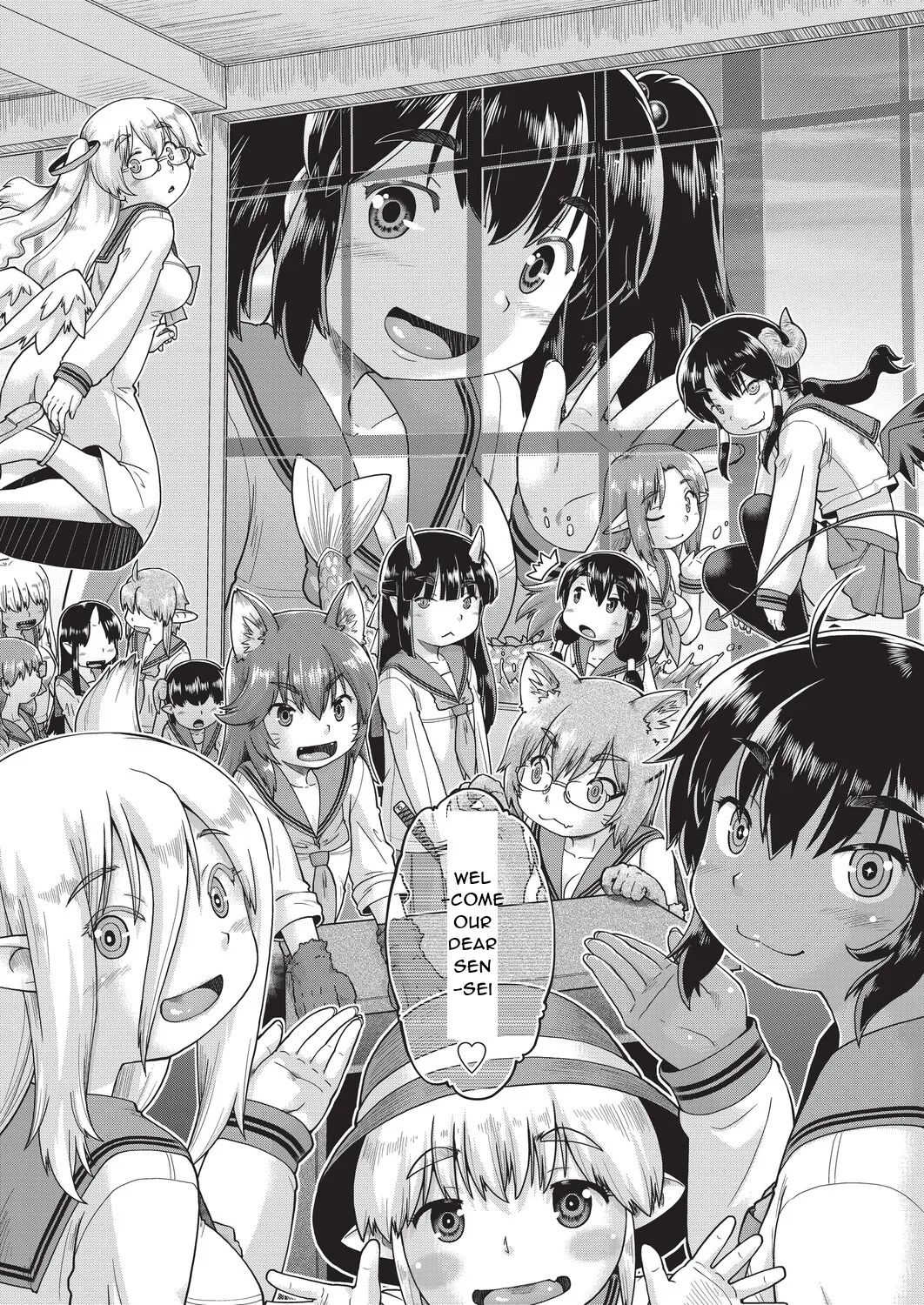 Isekainitenshitara Sokoha Ishuzoku JC Harem Deshita CH1 – Chapter 1 – page 30