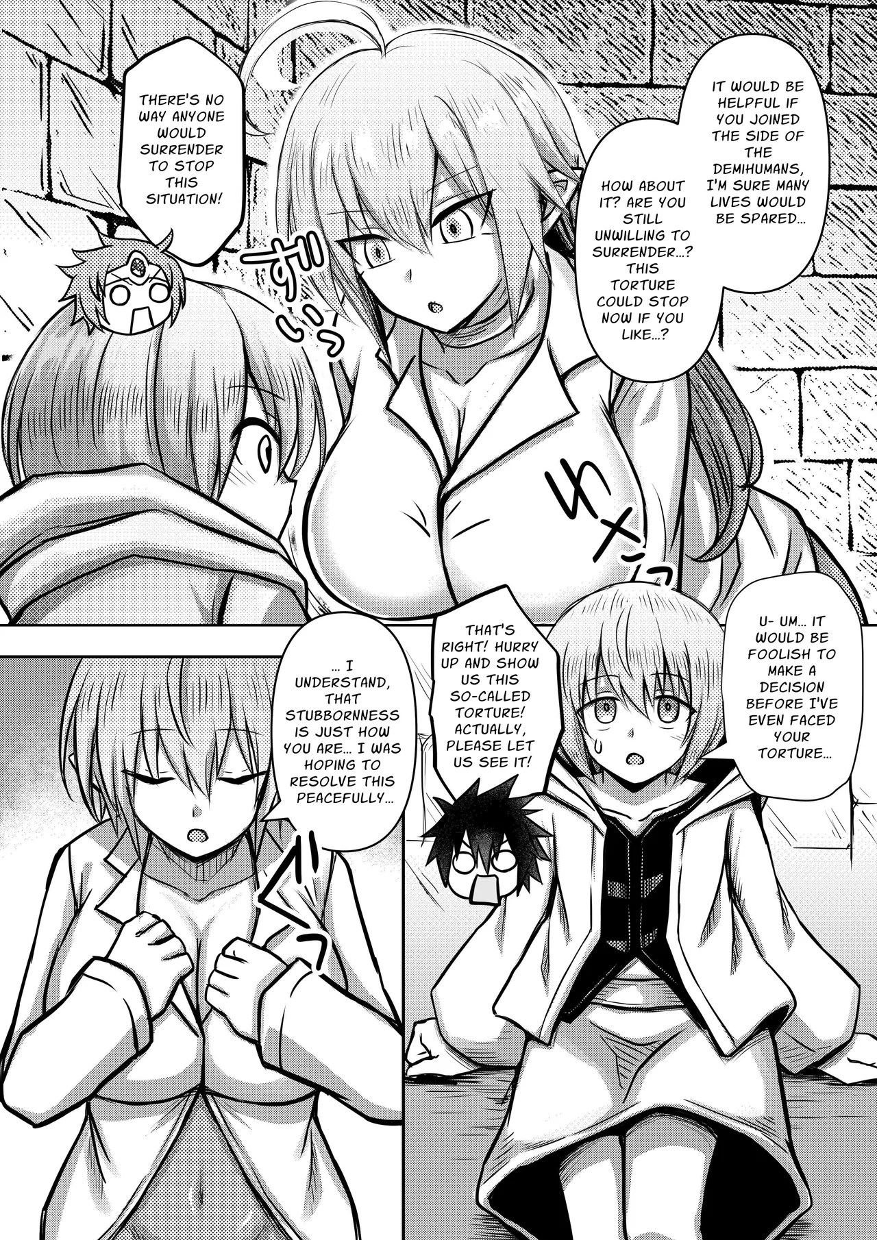 Deka Chichi Mazoku wa Ningen no Koto ga Wakaranai kara Yuusha o Kuppuku Saseru Tame ni Ecchi o Shitemiru Koto ni Shita 1 | The Big-Breasted Demons Don’t Understand Humans, So They Decide To Bring the Heroes To Their Knees By Having Sex 1 — preview page 10