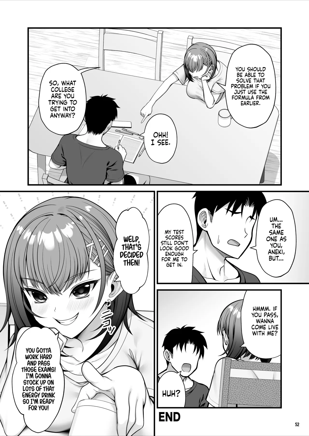 Ayashii Drink o Nonde Hatsujou shita Ane ga Inran sugiru | My Big Sister Drank a Sus Energy Drink and Got Way Too Horny! – Chapter 1 – page 53