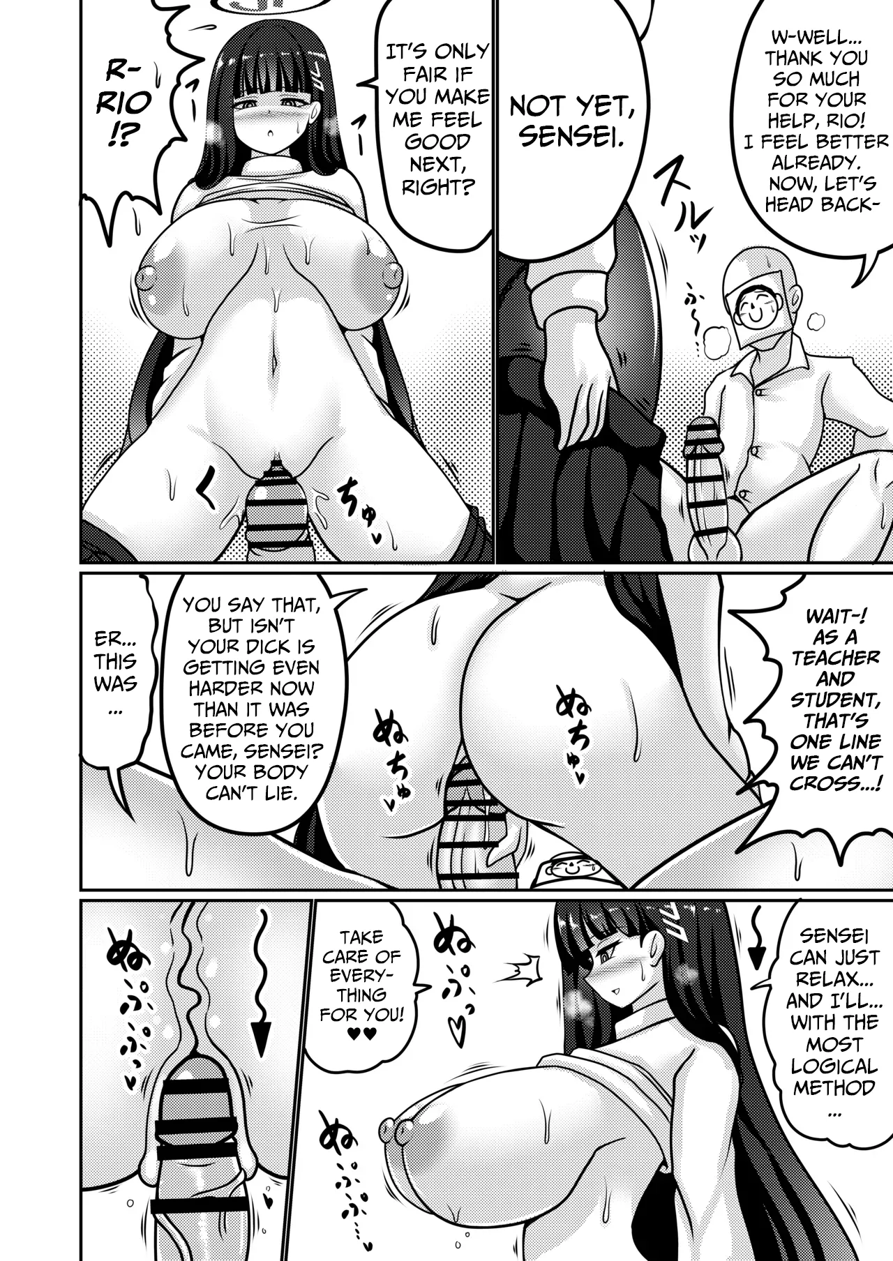 Gouri Oshi Big Sister | Rationally Pushy Big-Sister — preview page 9
