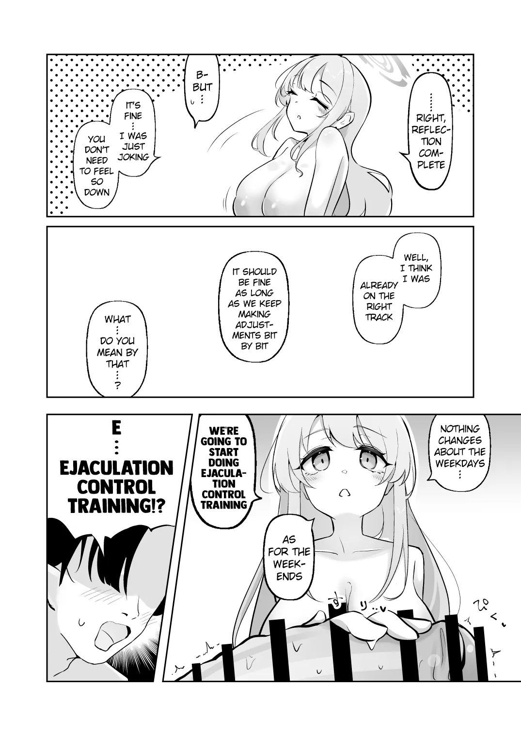 Shinkon Eimi to Soku Nuki Doppyun Amaama Seiyoku Kanri Seikatsu | Newlywed Eimi and The Instant Cum Shot, The Lovey-Dovey Libido Control Sex Life – Chapter 1 – page 23