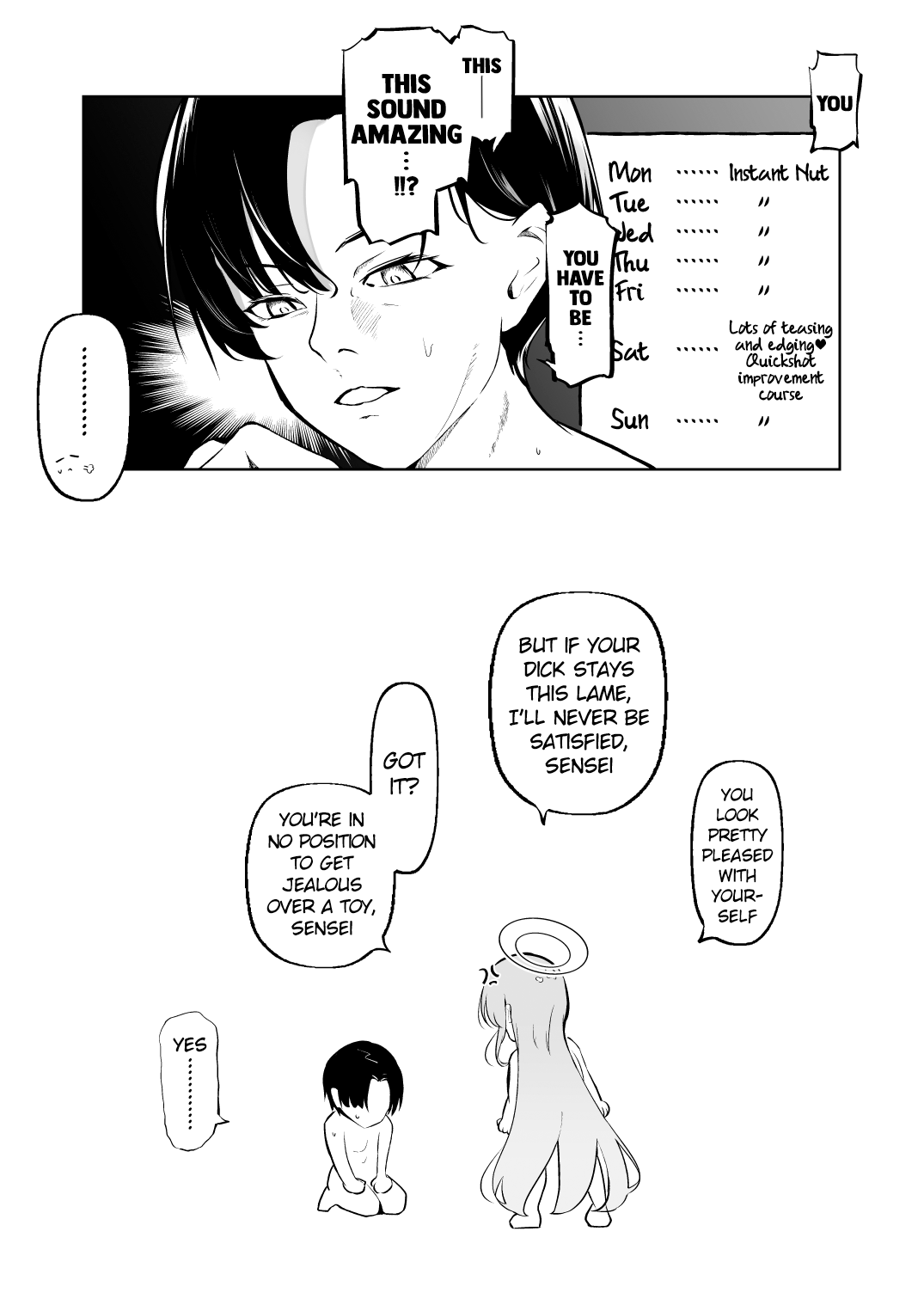 Shinkon Eimi to Soku Nuki Doppyun Amaama Seiyoku Kanri Seikatsu | Newlywed Eimi and The Instant Cum Shot, The Lovey-Dovey Libido Control Sex Life – Chapter 1 – page 24