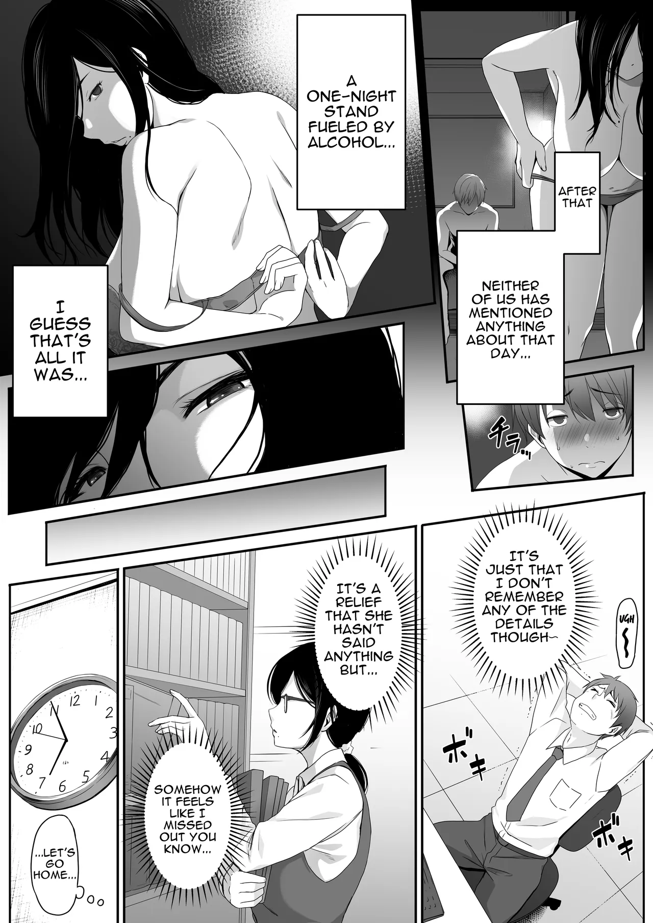 Chijo. -Jimi Kyonyuu na Keiri Takahashi ni Do-M Guse o Kaika Saserareta Ore- | Perverted Woman – Takahashi, a Modest, Busty Accountant, Made Me Develop a Masochist Habit… — preview page 6