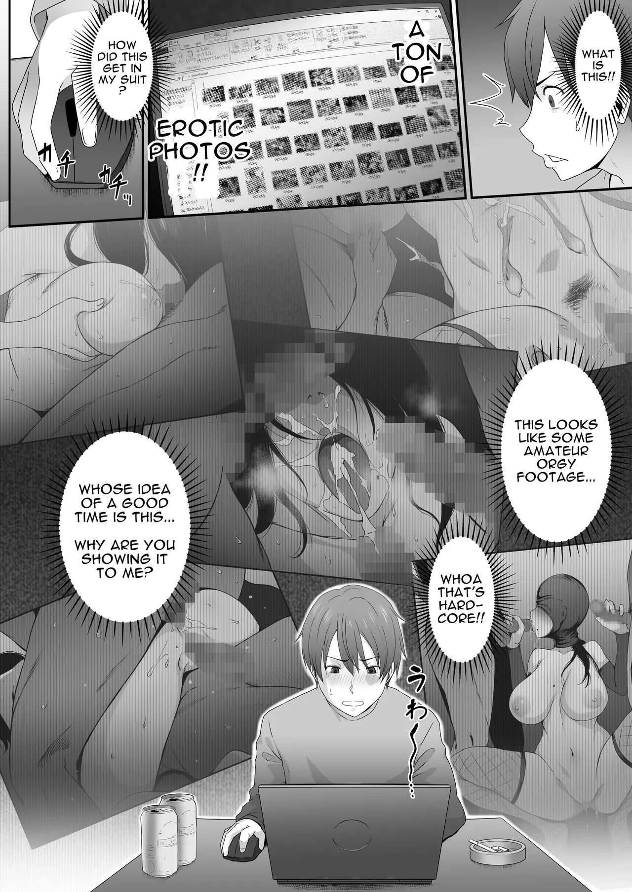 Chijo. -Jimi Kyonyuu na Keiri Takahashi ni Do-M Guse o Kaika Saserareta Ore- | Perverted Woman – Takahashi, a Modest, Busty Accountant, Made Me Develop a Masochist Habit… — preview page 9