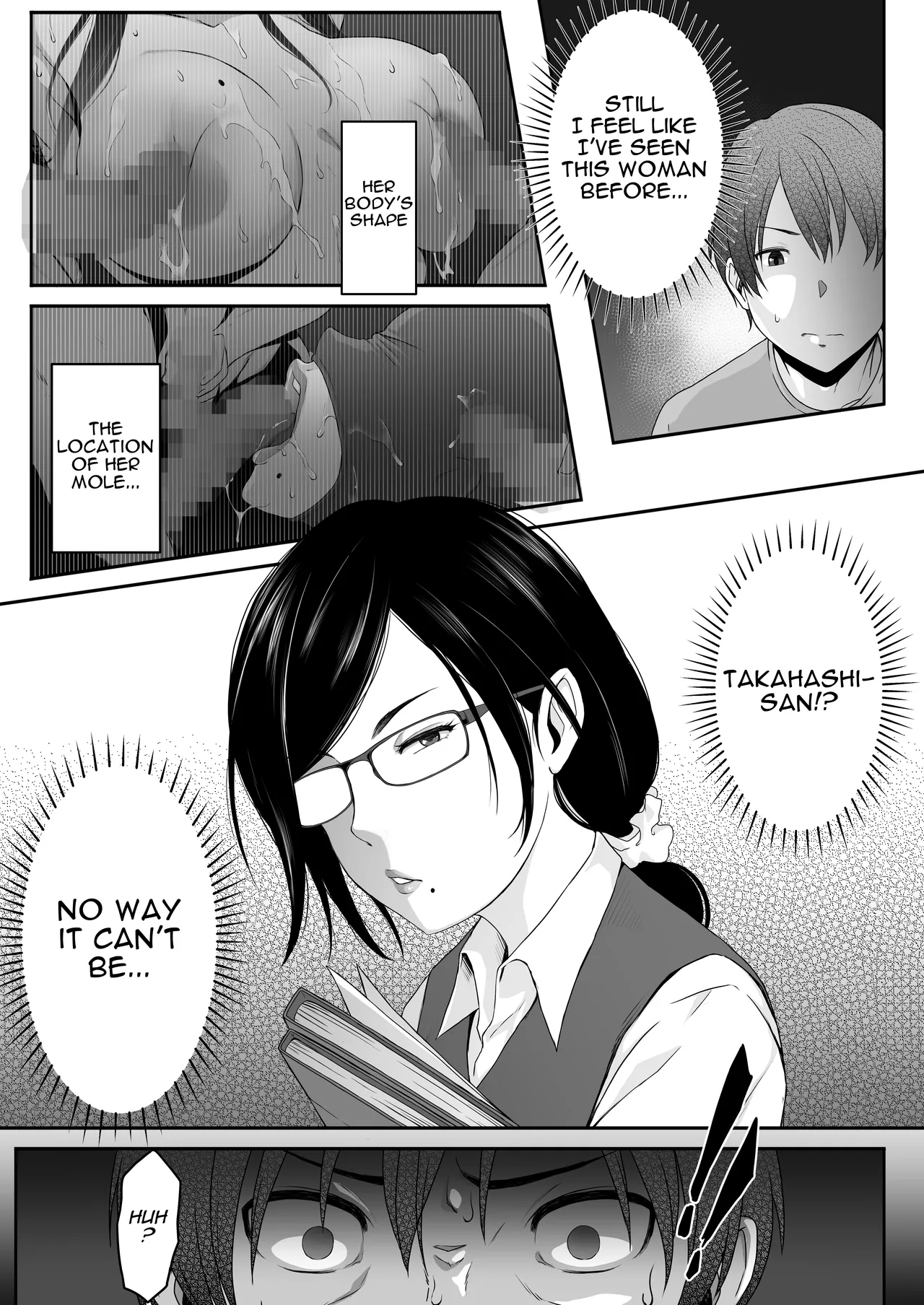 Chijo. -Jimi Kyonyuu na Keiri Takahashi ni Do-M Guse o Kaika Saserareta Ore- | Perverted Woman – Takahashi, a Modest, Busty Accountant, Made Me Develop a Masochist Habit… — preview page 10