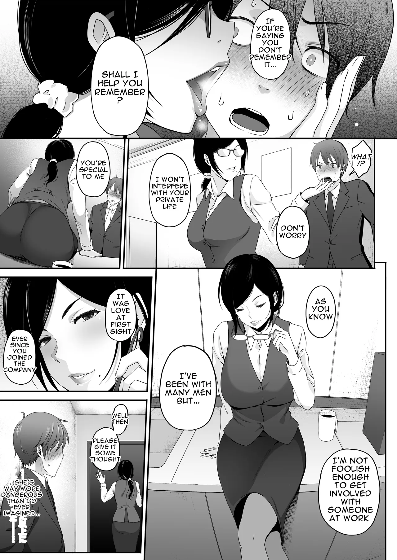 Chijo. -Jimi Kyonyuu na Keiri Takahashi ni Do-M Guse o Kaika Saserareta Ore- | Perverted Woman – Takahashi, a Modest, Busty Accountant, Made Me Develop a Masochist Habit… — preview page 14
