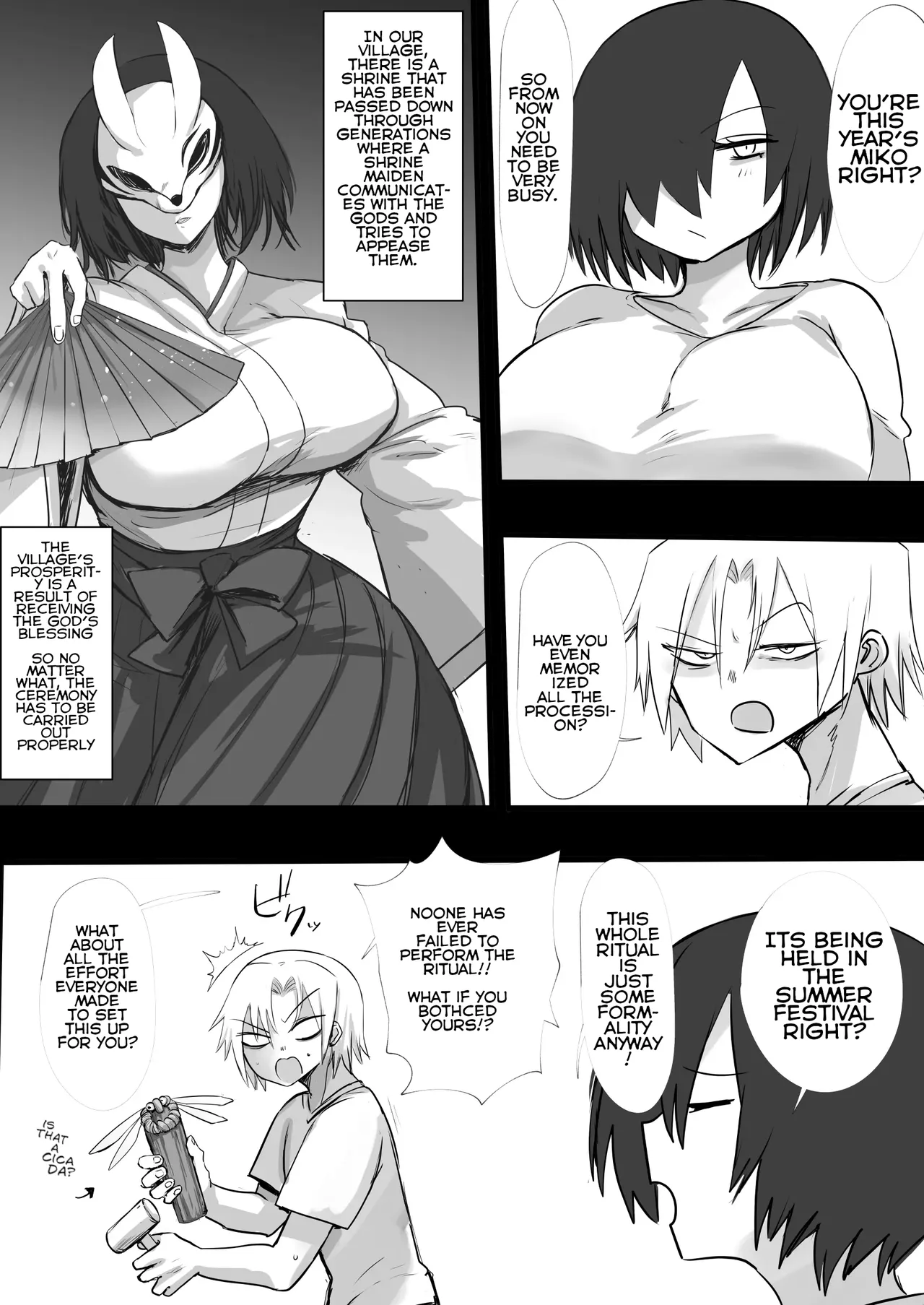 Ano Hi Osananajimi wa Kyoki to Kashita | One Day My Childhood Friend Turned Into an Enormous Oni — preview page 4
