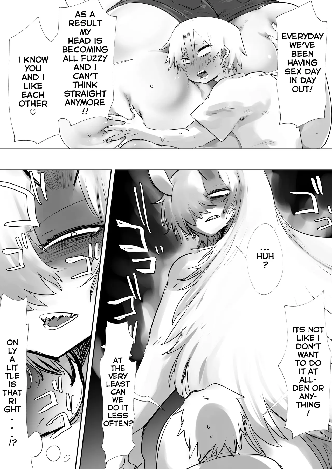 Ano Hi Osananajimi wa Kyoki to Kashita | One Day My Childhood Friend Turned Into an Enormous Oni – Chapter 1 – page 38
