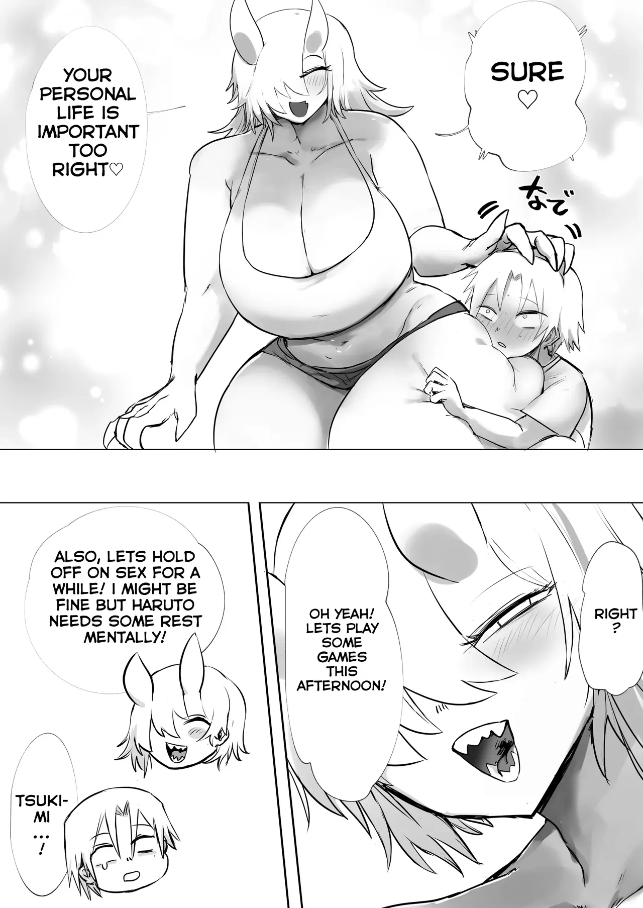 Ano Hi Osananajimi wa Kyoki to Kashita | One Day My Childhood Friend Turned Into an Enormous Oni – Chapter 1 – page 39