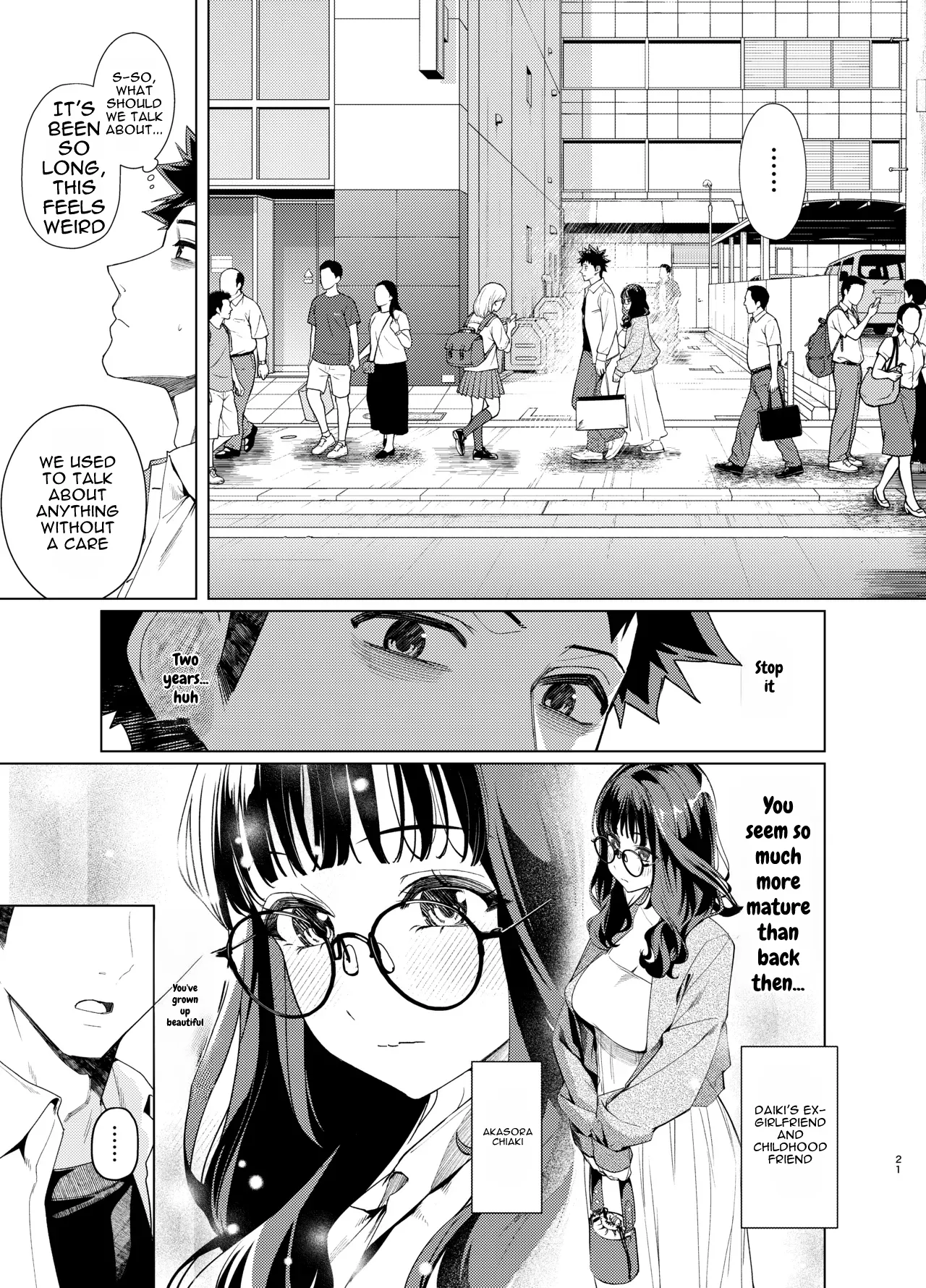 Senpai, Kyou Tomatte mo Ii yo ne? 3 – Chapter 1 – page 21