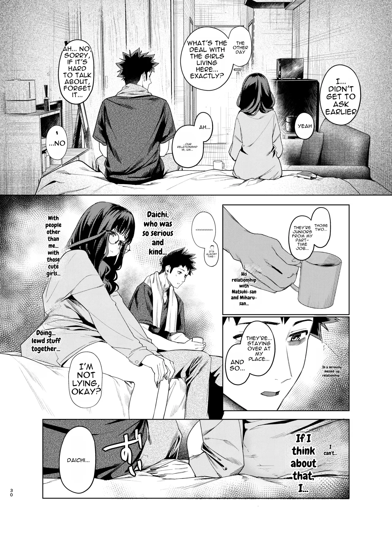 Senpai, Kyou Tomatte mo Ii yo ne? 3 – Chapter 1 – page 30