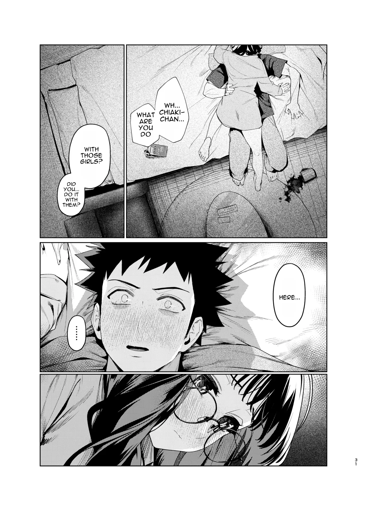 Senpai, Kyou Tomatte mo Ii yo ne? 3 – Chapter 1 – page 31