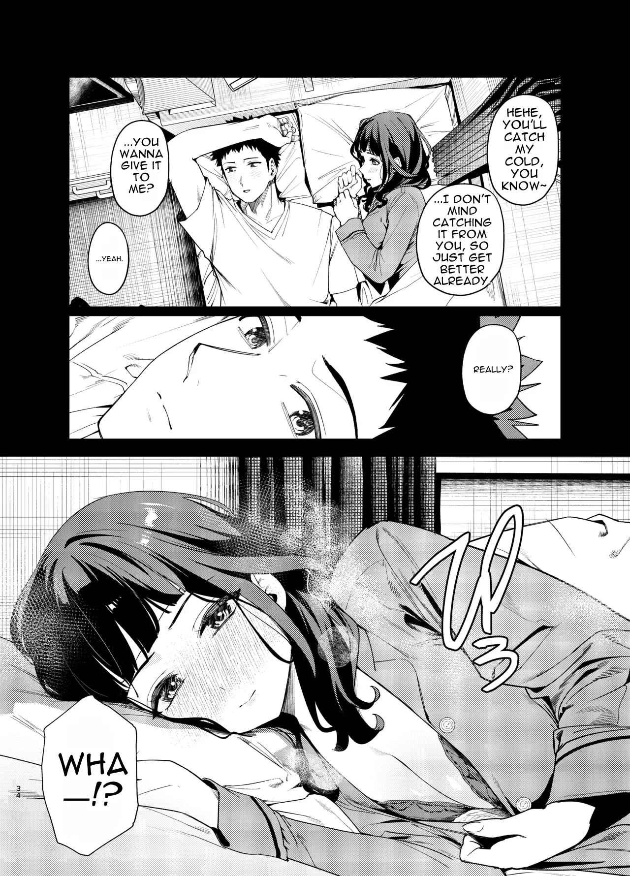 Senpai, Kyou Tomatte mo Ii yo ne? 3 – Chapter 1 – page 34