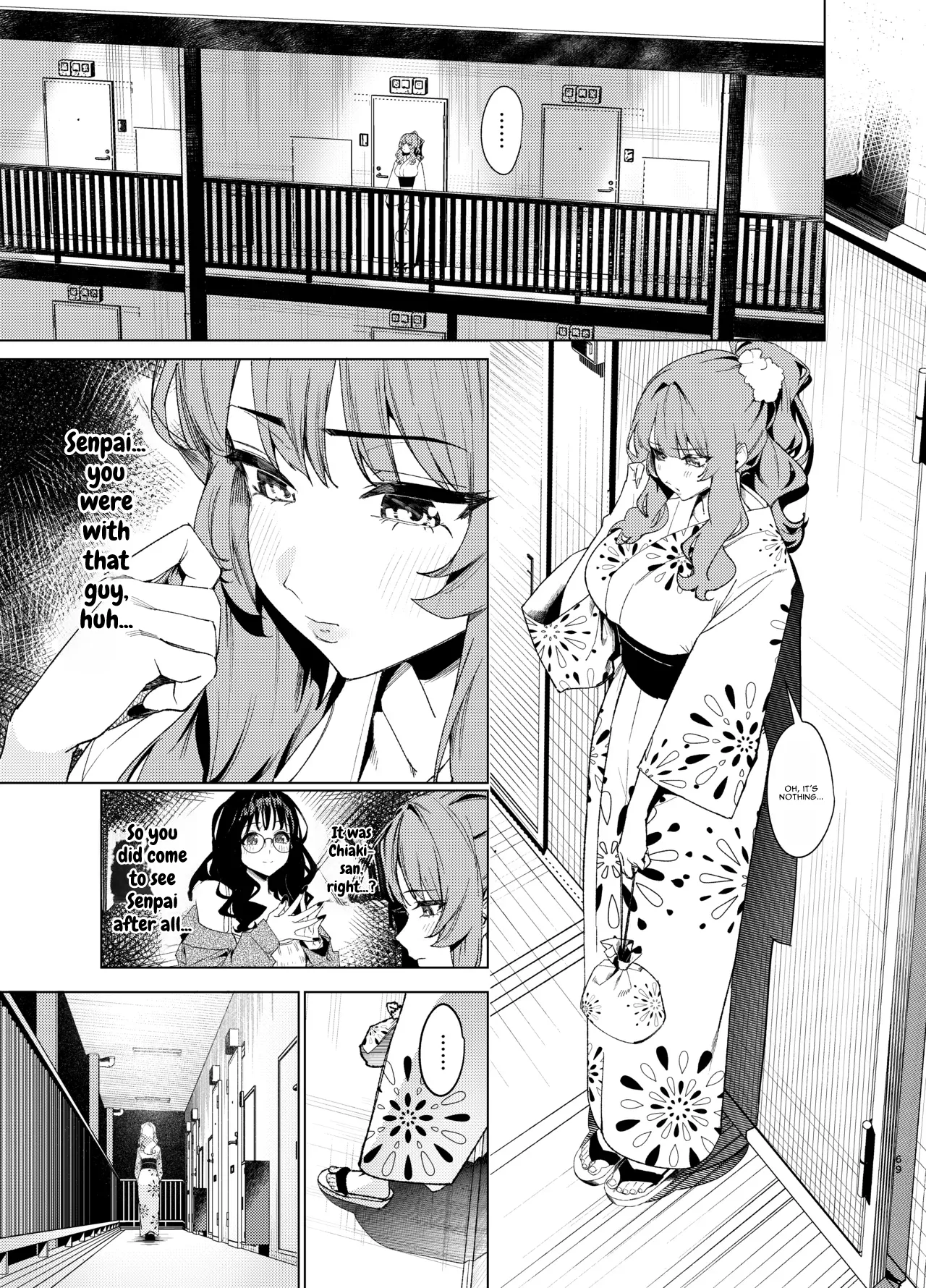 Senpai, Kyou Tomatte mo Ii yo ne? 3 – Chapter 1 – page 69