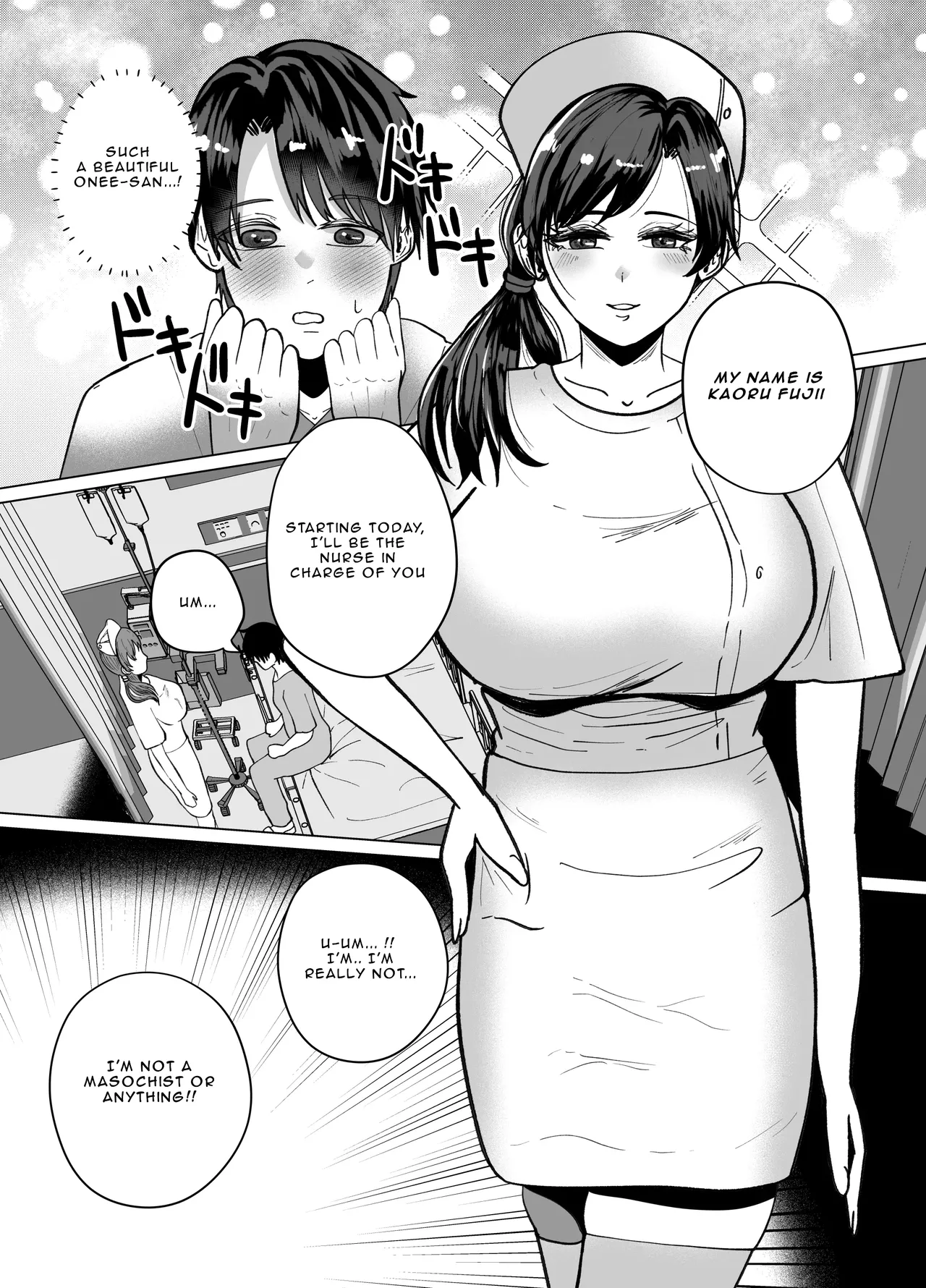 Teisoutai-tsuki Chikubi Zeme to Gyaku Anal de Mesuochisaseru Nurse no Onee-san | Nurse Onee-san’s Masochist Examination Test — preview page 8