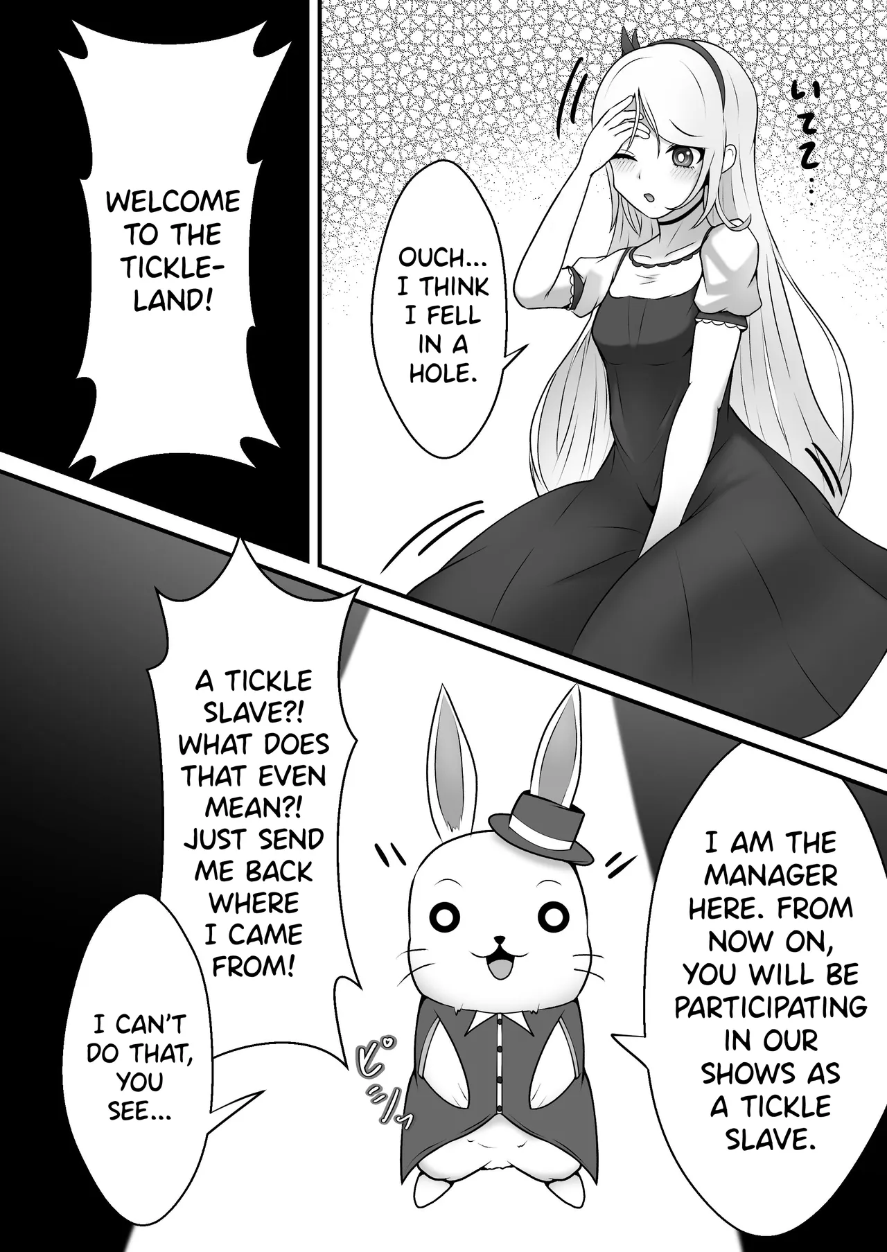 Bunny-chan in Tickleland | Kusuguri no Kuni no Bunny-chan — preview page 6