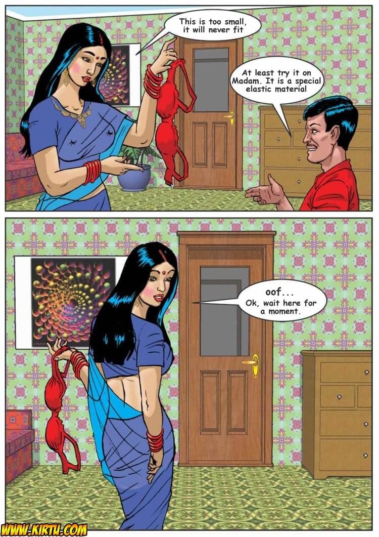 Savita Bhabhi 1 – Bra Salesman — preview page 5