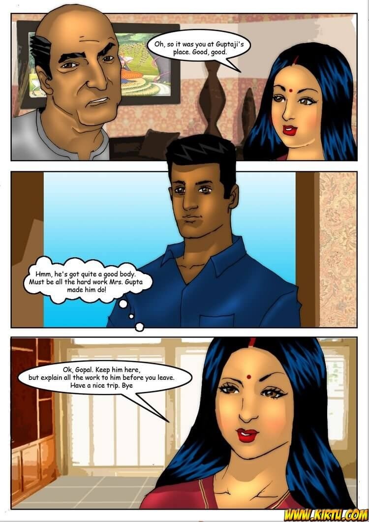 Savita Bhabhi 5 – Manoj Ki Maalish — preview page 4