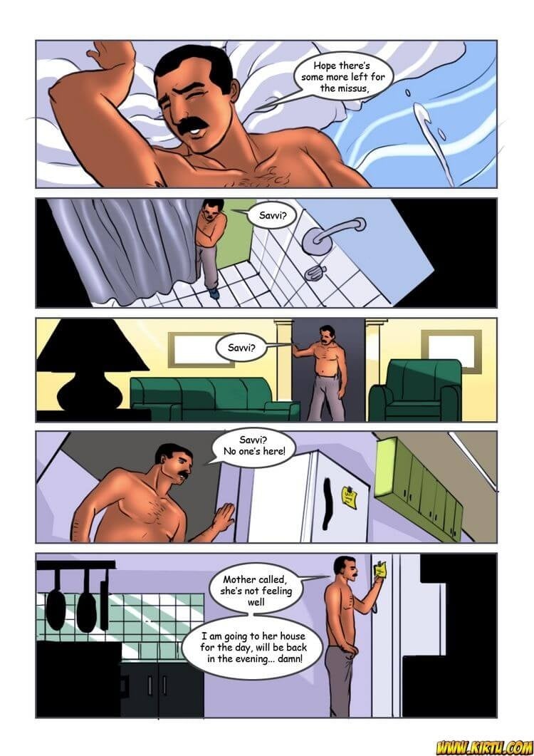 Savita Bhabhi 15 – Ashok At Home — preview page 4