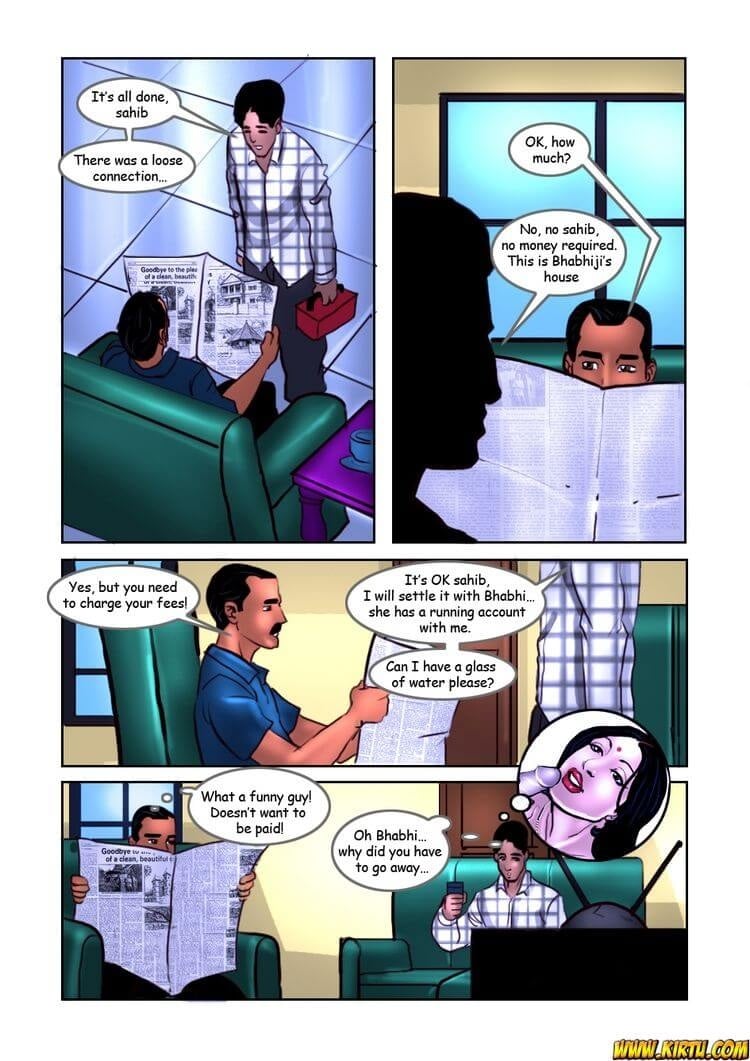Savita Bhabhi 15 – Ashok At Home — preview page 6