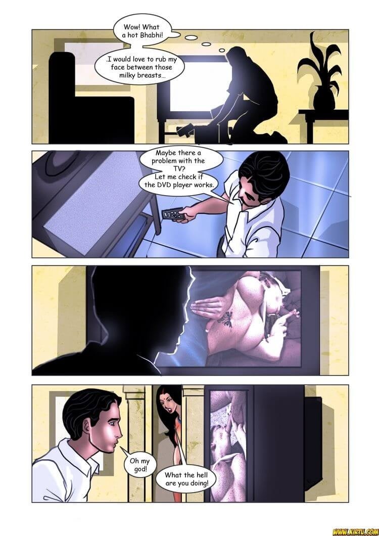 Savita Bhabhi 15 – Ashok At Home — preview page 8
