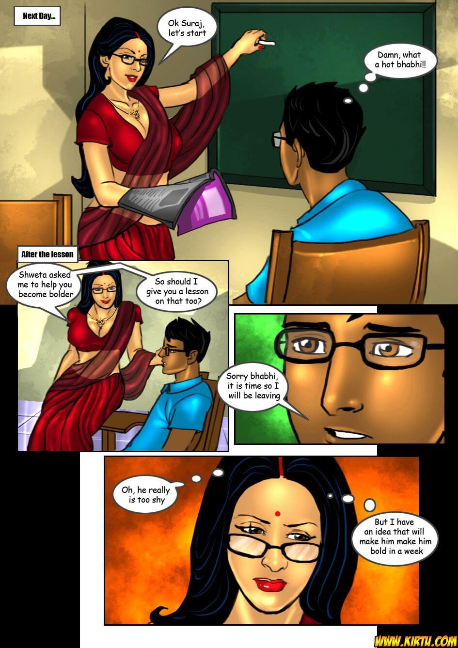 Savita Bhabhi 18 – Tuition Teacher Savita — preview page 4