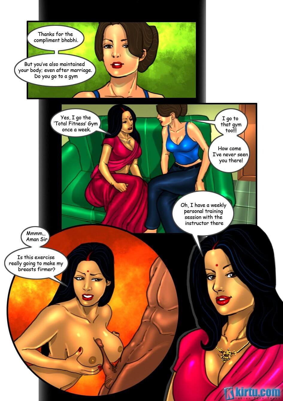 Savita Bhabhi 20 – Sexercise — preview page 3
