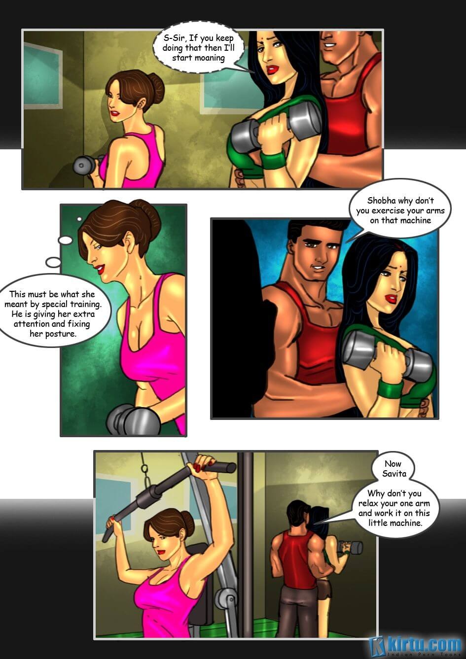 Savita Bhabhi 20 – Sexercise — preview page 8