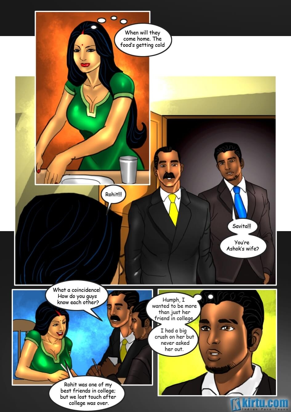 Savita Bhabhi 21 – A Wife’s Confession — preview page 8