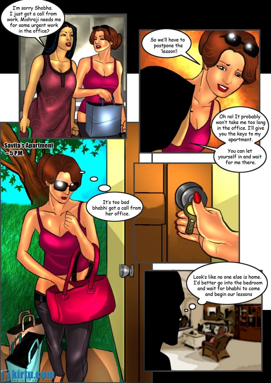 Savita Bhabhi 22 – Shoba’s First Time — preview page 2