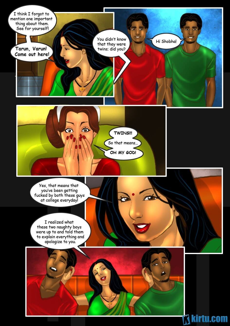 Savita Bhabhi 24 – The Mystery Of TWO! – Chapter 1 – page 21