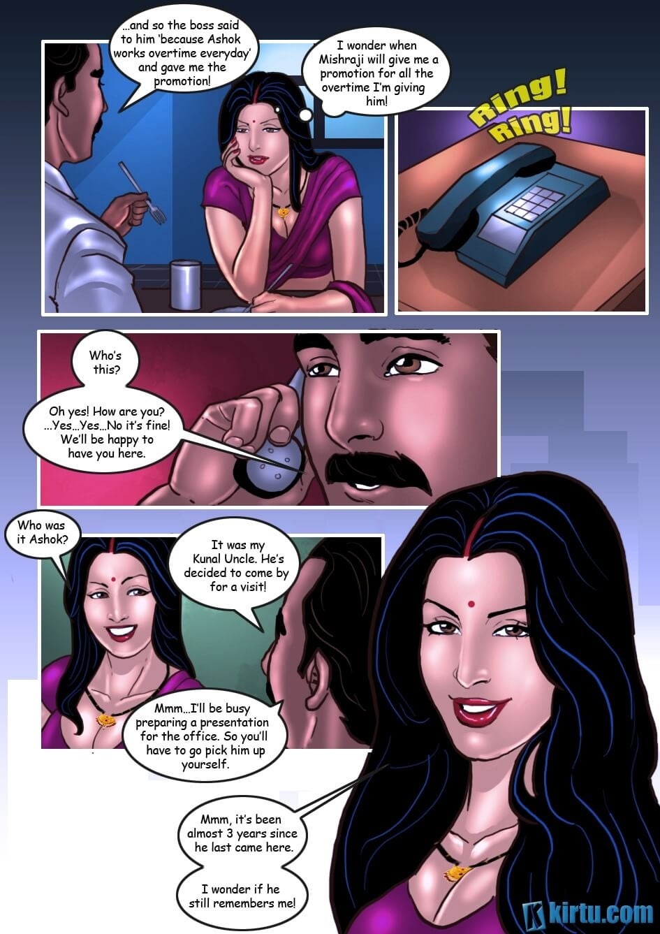Savita Bhabhi 25 – The Uncle’s Visit — preview page 2