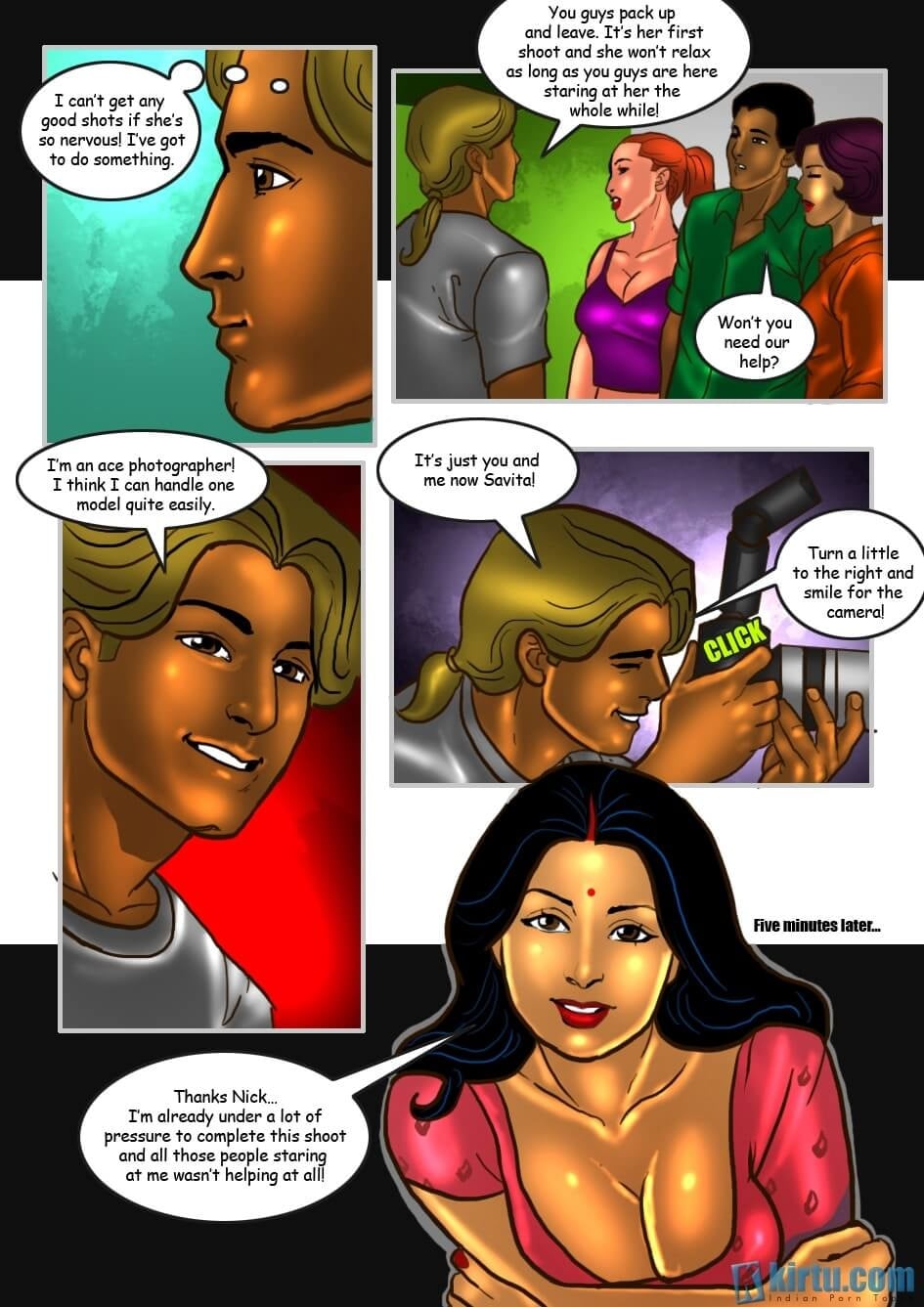 Savita Bhabhi 26 – Tho Photo Shoot — preview page 9