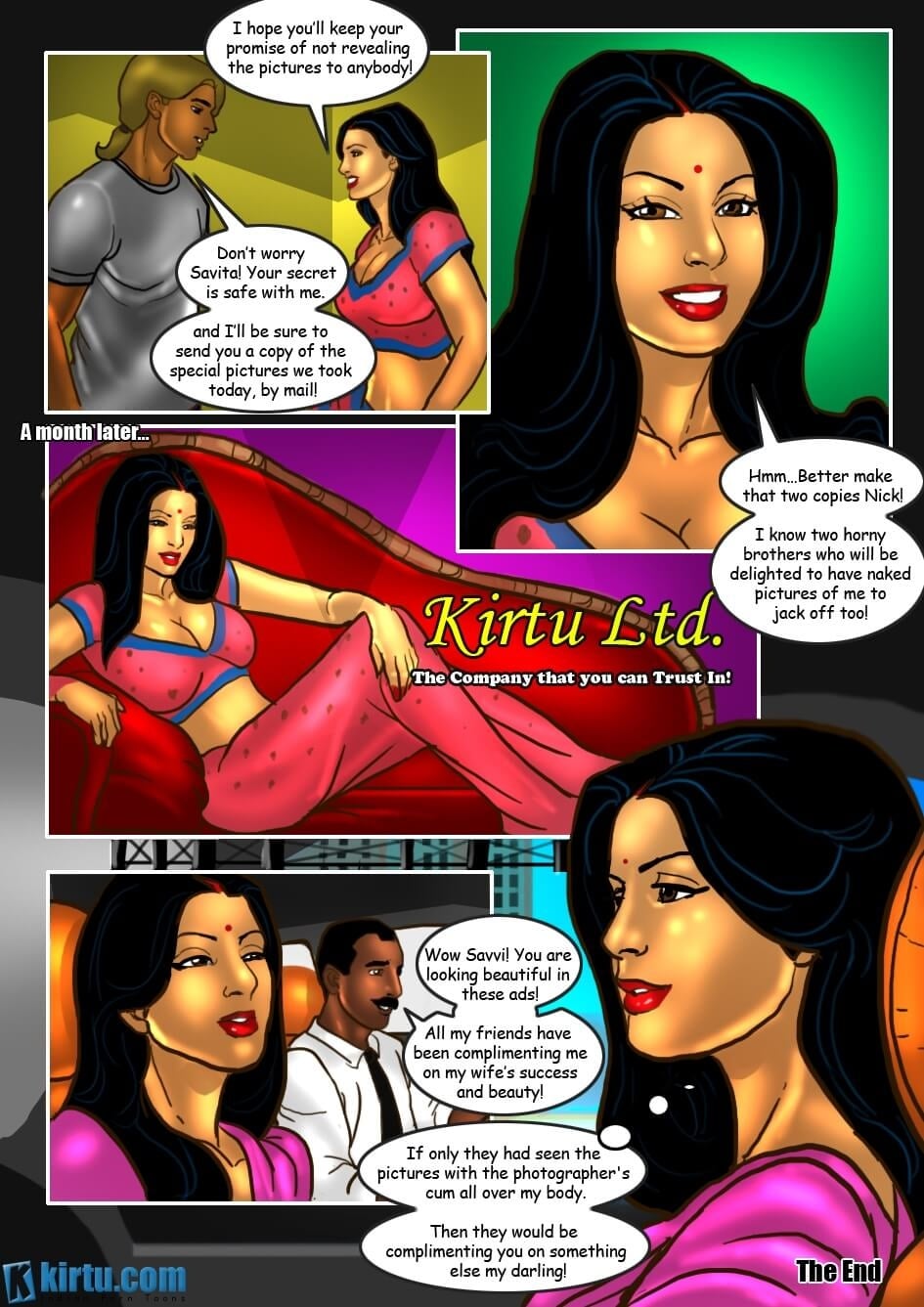 Savita Bhabhi 26 – Tho Photo Shoot – Chapter 1 – page 32