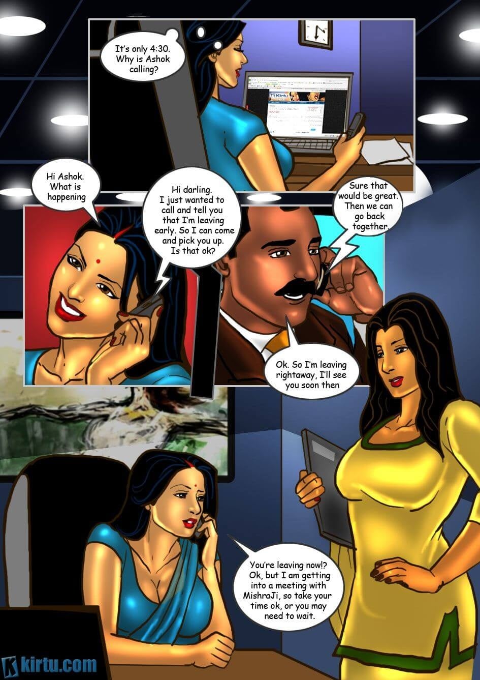 Savita Bhabhi 28 – Business And Pleasure — preview page 3
