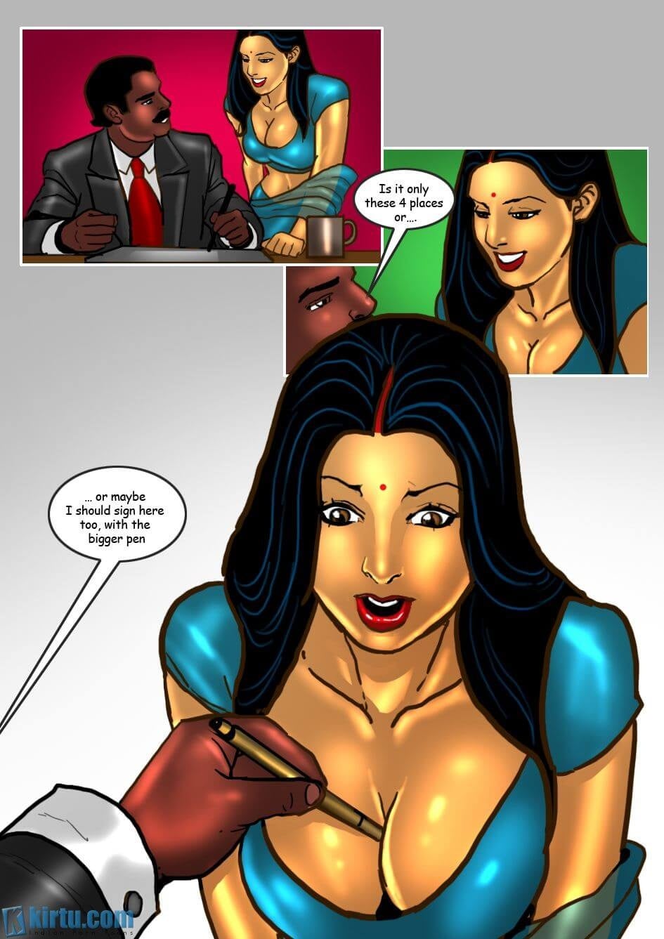 Savita Bhabhi 28 – Business And Pleasure — preview page 5