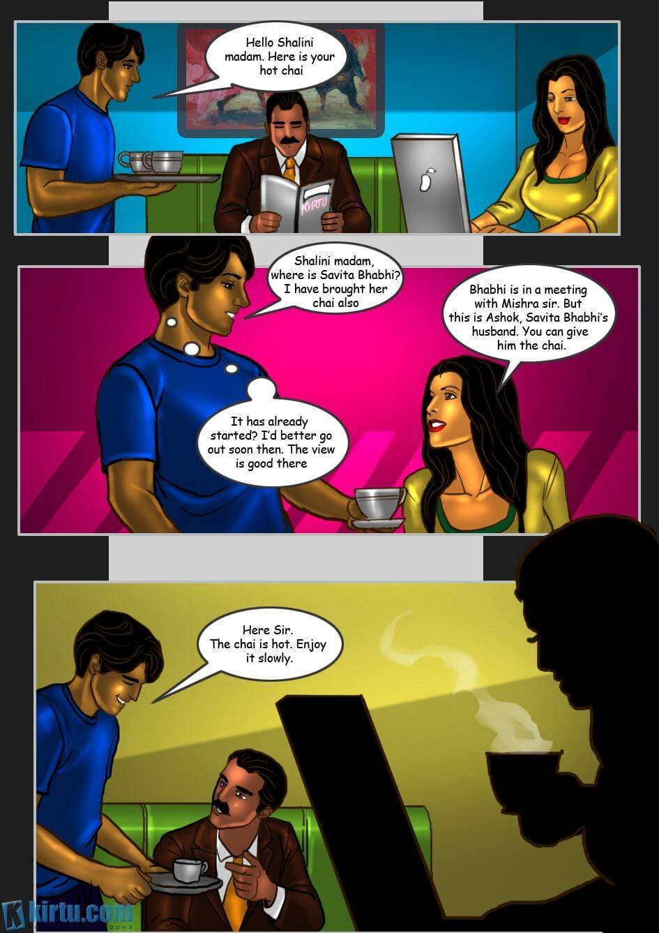 Savita Bhabhi 28 – Business And Pleasure — preview page 9