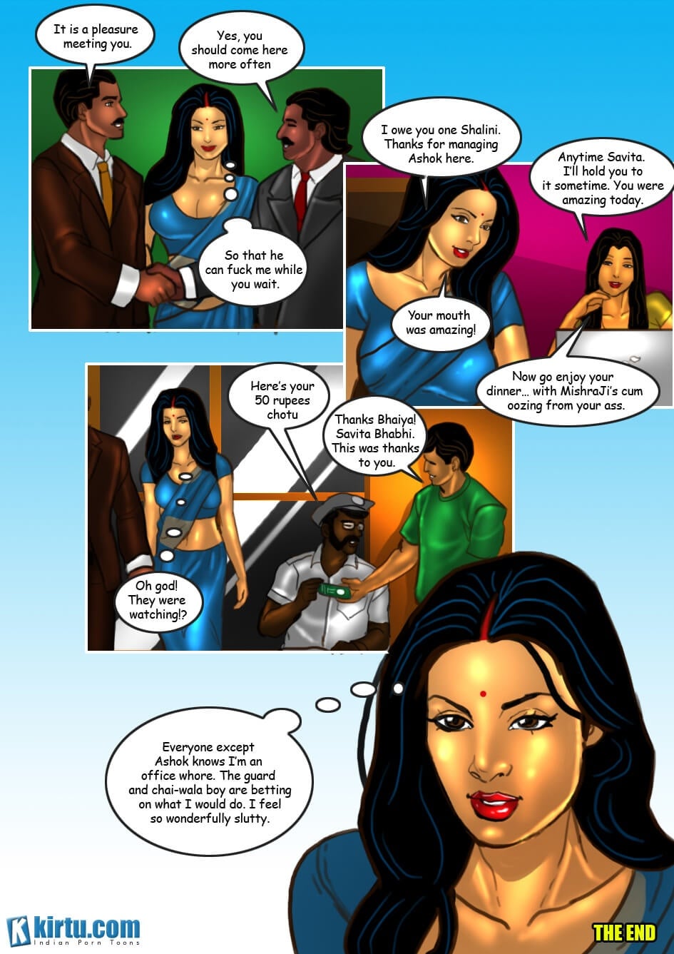 Savita Bhabhi 28 – Business And Pleasure – Chapter 1 – page 32