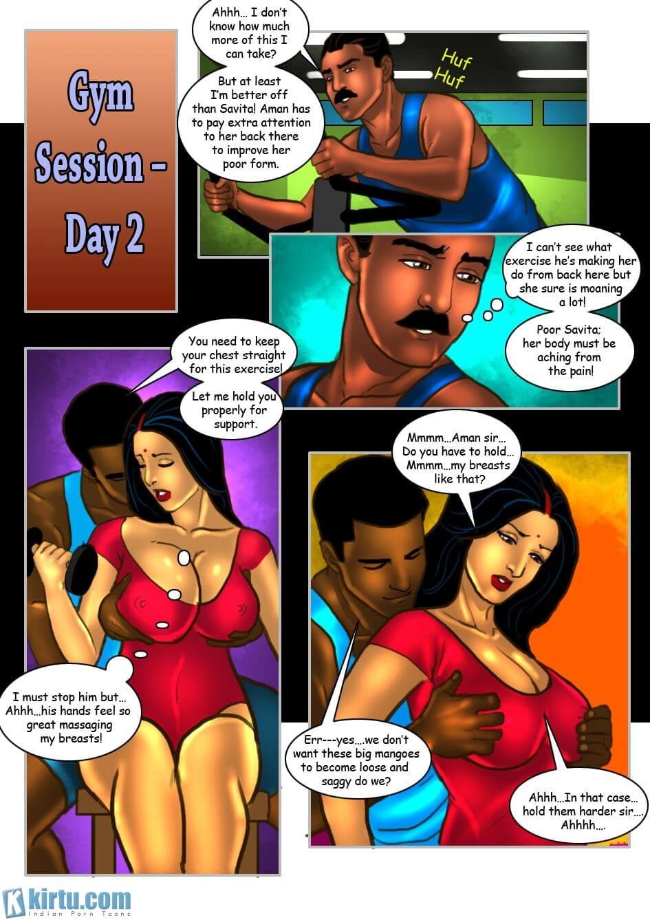 Savita Bhabhi 30 – Sexercise – How It All Began — preview page 8