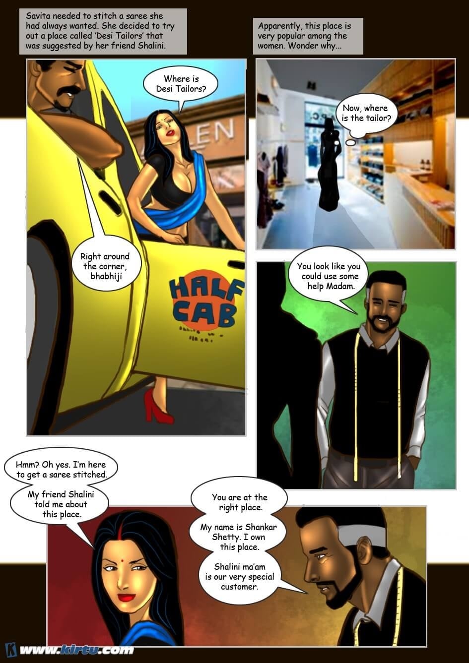 Savita Bhabhi 32 – Savita Bhabhi’s Special Tailor — preview page 3