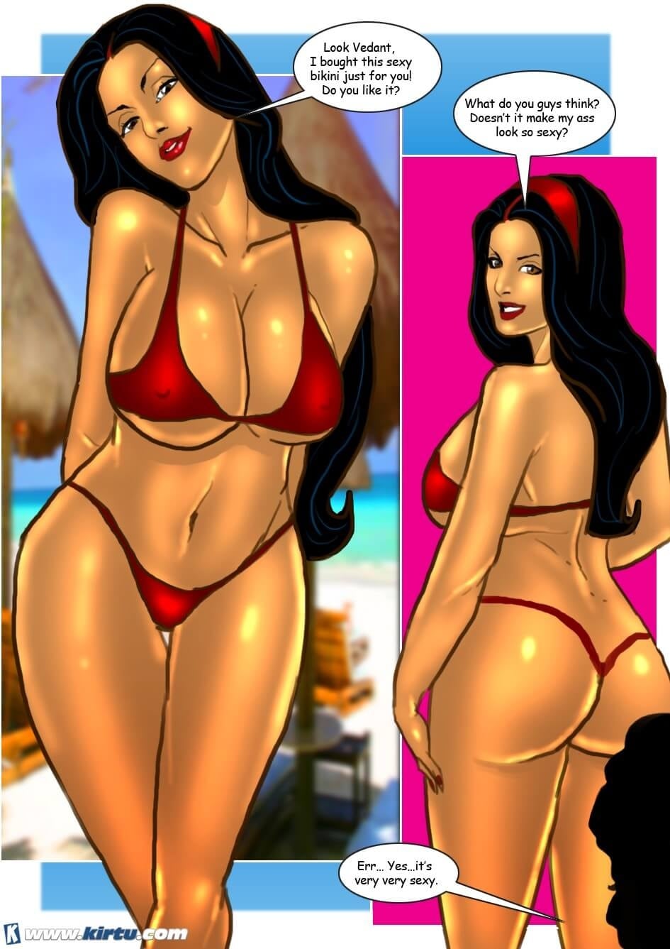 Savita Bhabhi 33 – Sexy Summer Beach — preview page 6