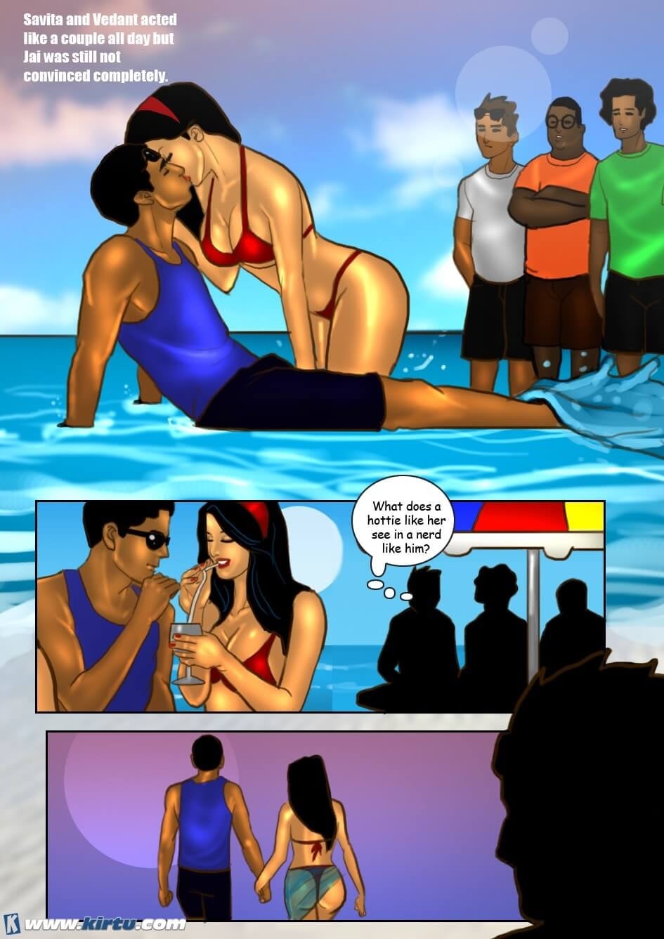 Savita Bhabhi 33 – Sexy Summer Beach — preview page 10