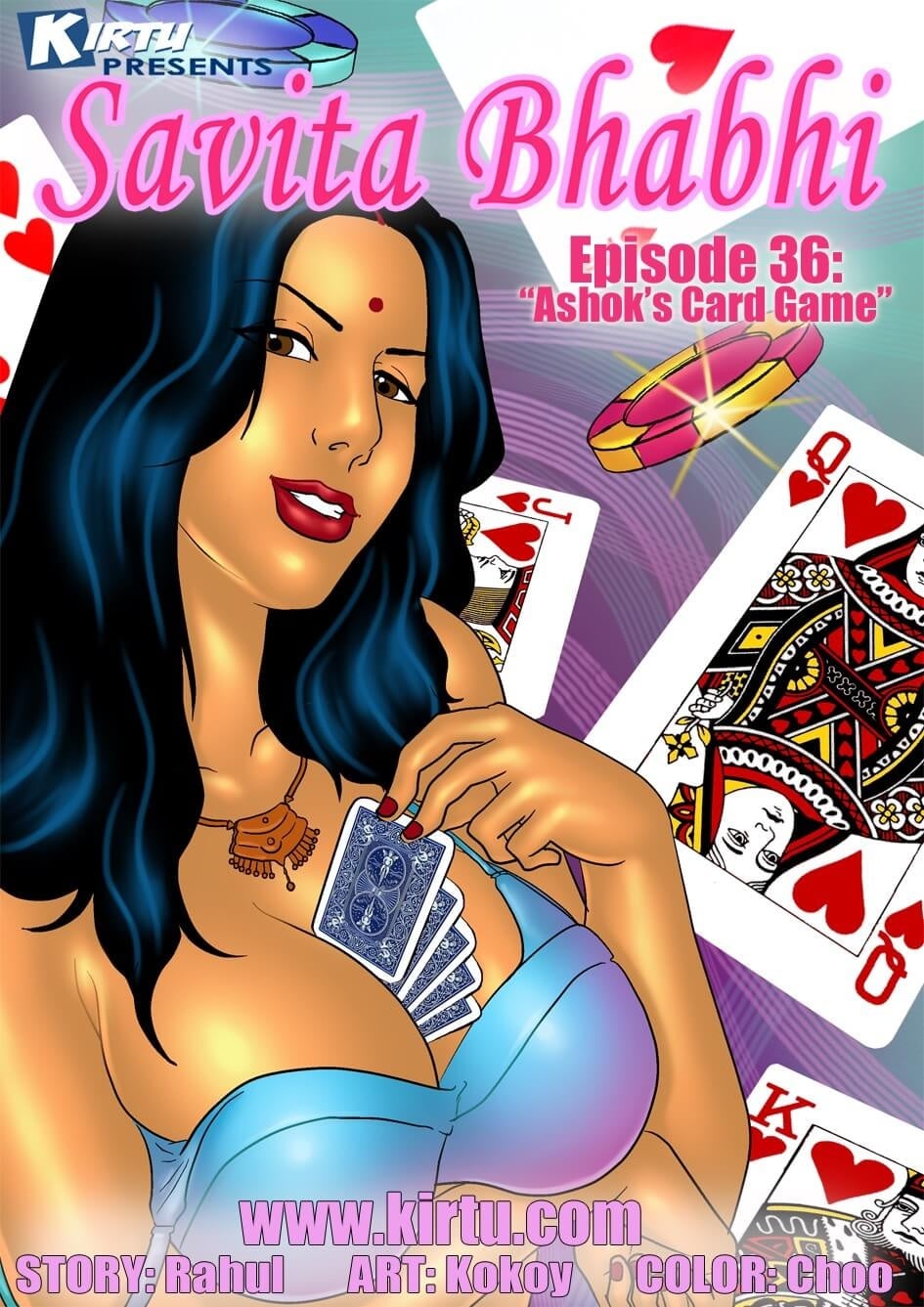 Savita Bhabhi 36 – Ashok’s Card Game — preview page 1