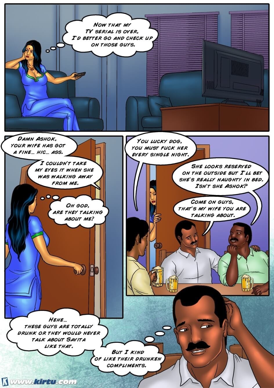 Savita Bhabhi 36 – Ashok’s Card Game — preview page 8