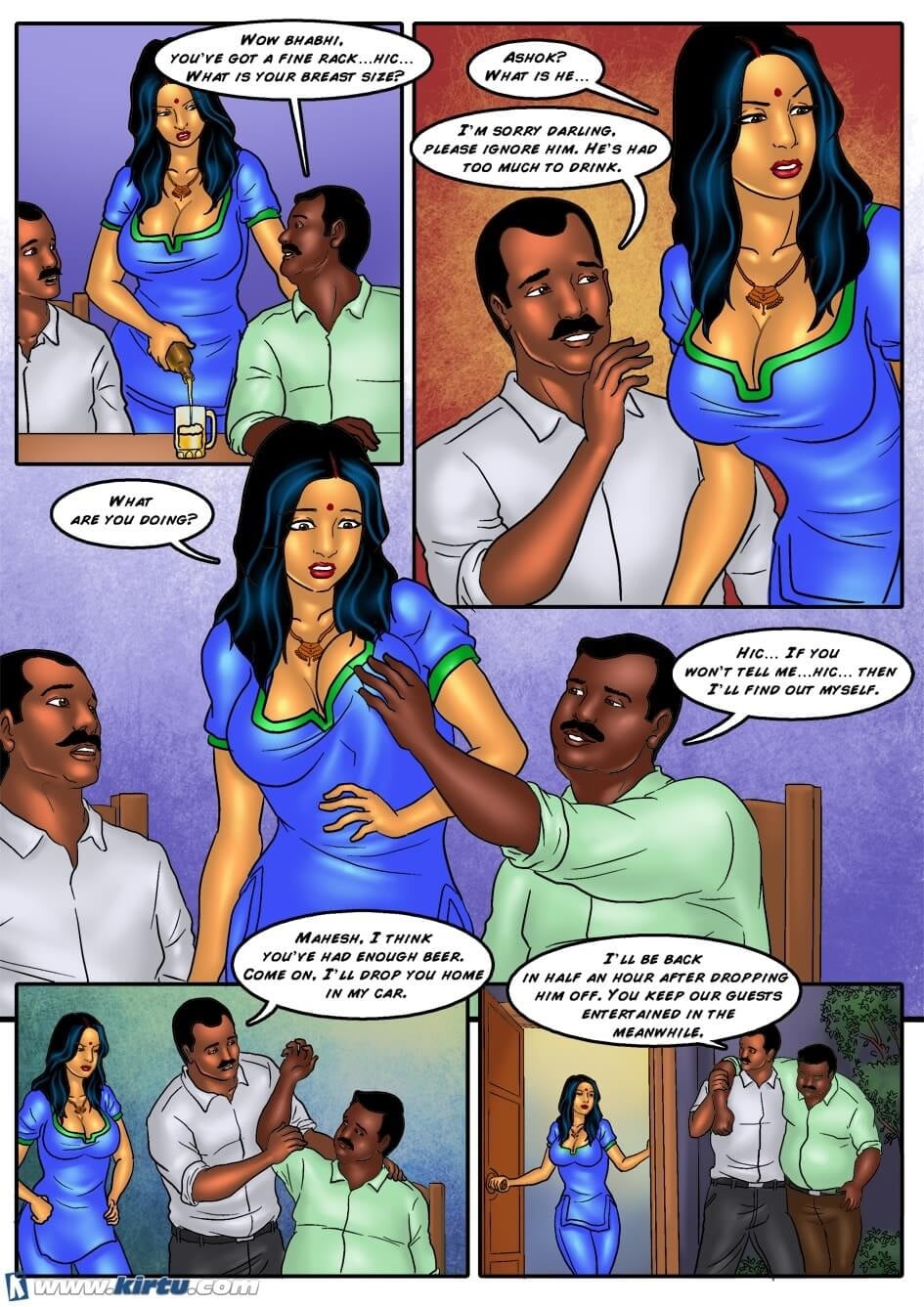 Savita Bhabhi 36 – Ashok’s Card Game — preview page 9